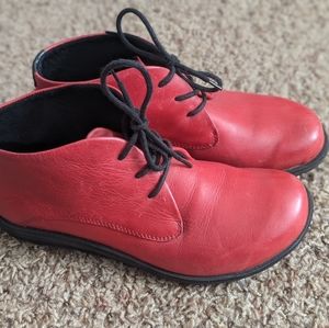 Romika Red Leather Shoes / Low Boots